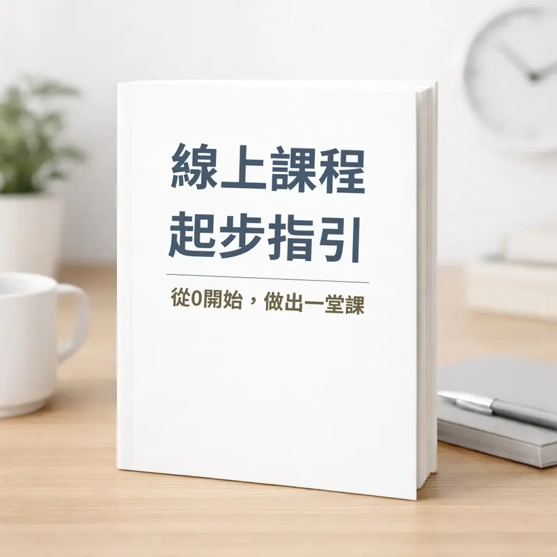 線上課程起步指引